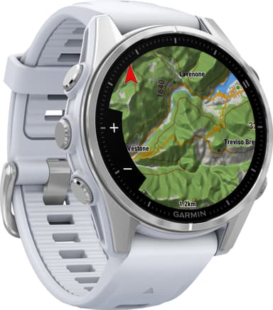 Garmin Fenix 8 smartwatch 43 mm (vit sten)