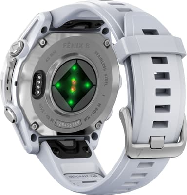 Garmin Fenix 8 smartwatch 43 mm (vit sten)