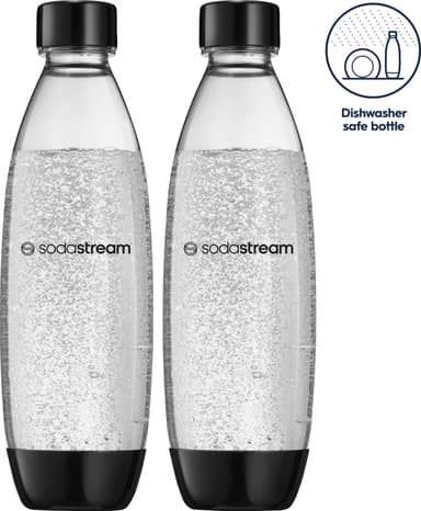 SodaStream Fuse DWS kolsyreflaskor 1041196770 1742220770 (2-pack)
