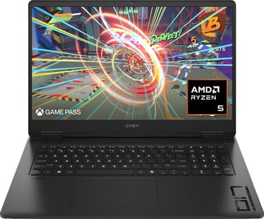 HP Omen 17 R5-8HS/16/512/4050 17.3" bärbar dator gaming