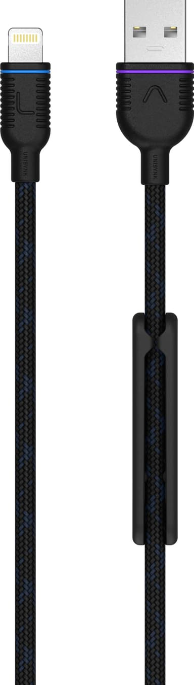 Unisynk Premium Lightning kabel (svart)