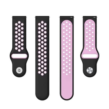 EBN Sport klockarmband OnePlus Watch 2 - Svart/rosa