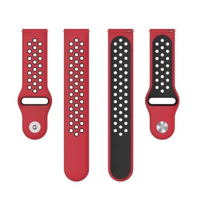 EBN Sport klockarmband OnePlus Watch 2 eSIM - Röd/svart