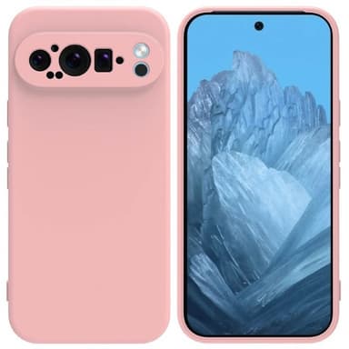 Liquid silikon skal Google Pixel 9 Pro XL - Pink