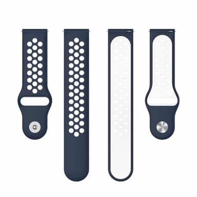 EBN Sport klockarmband Suunto Race S (45mm) - Navy/vit