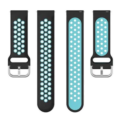 EBN Clasp klockarmband Suunto Race (49mm) - Svart/turkos