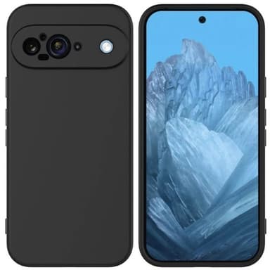 Liquid silikon skal Google Pixel 9 - Svart