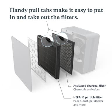 Airthings Renew utbytesfilterpaket 3302698 (svart)