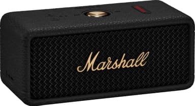 Marshall Emberton III trådlös bärbar högtalare (svart/mässing)