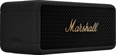 Marshall Emberton III trådlös bärbar högtalare (svart/mässing)