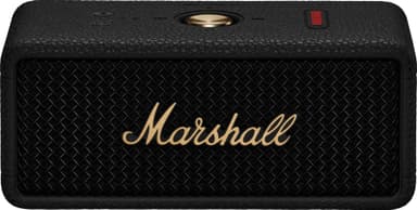 Marshall Emberton III trådlös bärbar högtalare (svart/mässing)