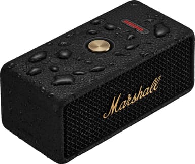 Marshall Emberton III trådlös bärbar högtalare (svart/mässing)