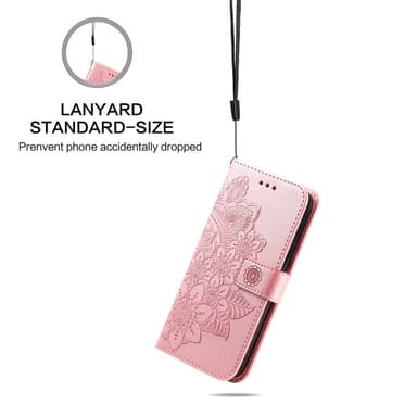 SKALO OnePlus Nord CE4 Lite 5G Mandala Plånboksfodral - Rosa