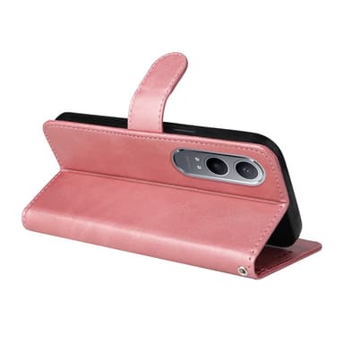 SKALO OnePlus Nord CE4 Lite 5G PU-Läder Plånboksfodral - Rosa