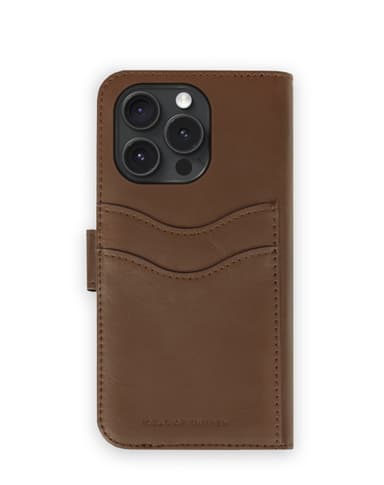 Magnet Wallet+ iPhone 15PM Dark Brown