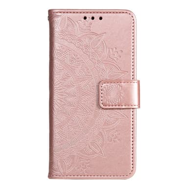 SKALO Xiaomi Redmi A3 Mandala Plånboksfodral - Roséguld