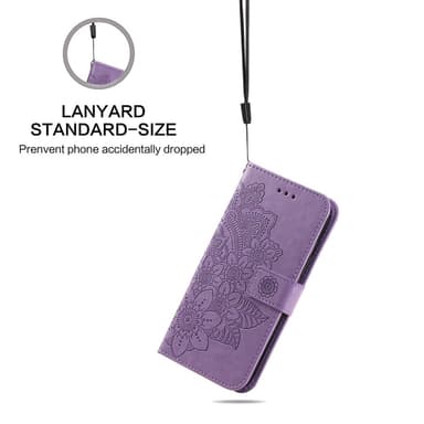 SKALO OnePlus Nord CE4 Lite 5G Mandala Plånboksfodral - Lila