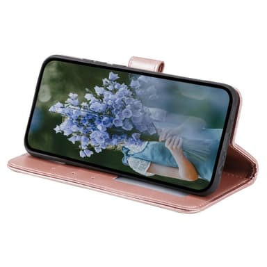 SKALO Xiaomi Redmi A3 Mandala Plånboksfodral - Roséguld