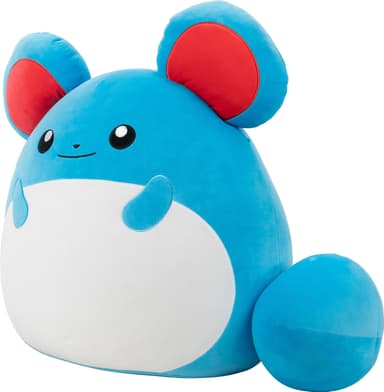 Squishmallows Pokemon mjuk leksak (Marill, L)