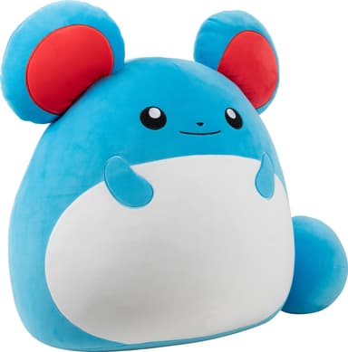 Squishmallows Pokemon mjuk leksak (Marill, L)