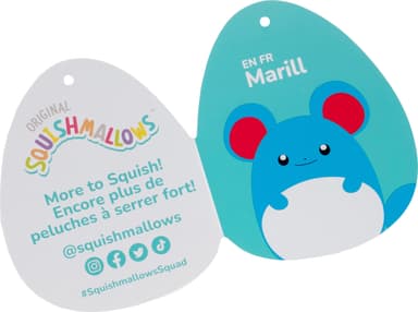 Squishmallows Pokemon mjuk leksak (Marill, S)
