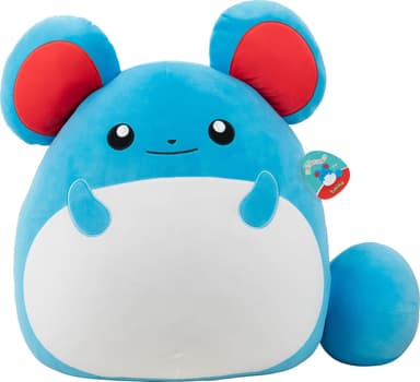 Squishmallows Pokemon mjuk leksak (Marill, L)
