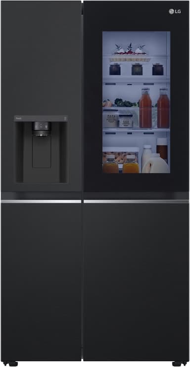 LG InstaView Side-by-side GSGV80EPLD (svart)