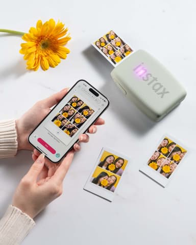 Fujifilm Instax Mini Link 3 smartphone-skrivare (grön)