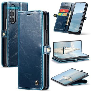 CaseMe Samsung Z Fold6 Plånboksfodral - Blå