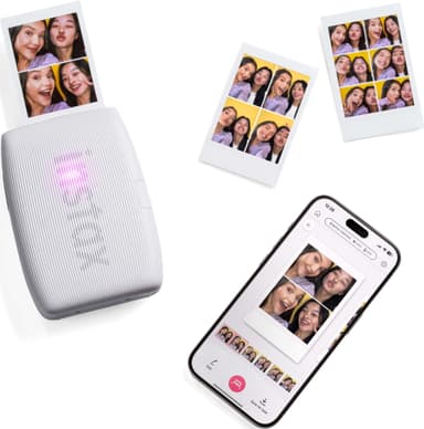 Fujifilm Instax Mini Link 3 smartphone-skrivare (vit)