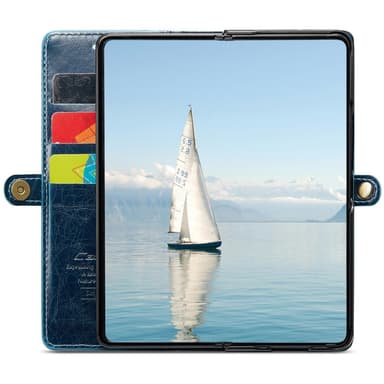 CaseMe Samsung Z Fold6 Plånboksfodral - Blå