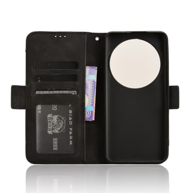 SKALO Xiaomi 14 Ultra 5G 6-FACK Plånboksfodral - Svart