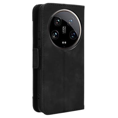 SKALO Xiaomi 14 Ultra 5G 6-FACK Plånboksfodral - Svart