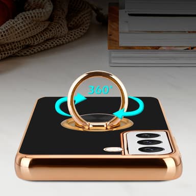 Samsung Galaxy S21 5G Skal Fodral Case (Svart)