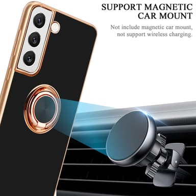 Samsung Galaxy S21 5G Skal Fodral Case (Svart)
