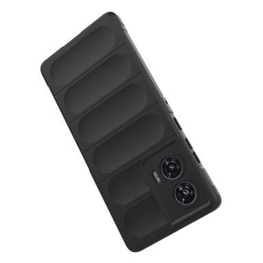 SKALO Motorola Edge 50 Fusion Rugged Bumpers TPU-Skal - Svart
