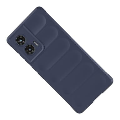 SKALO Motorola Edge 50 Fusion Rugged Bumpers TPU-Skal - Mörkblå