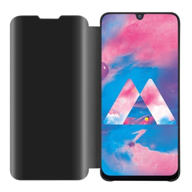 Samsung Galaxy M30 / A40s Plånboksfodral Skal (Svart)