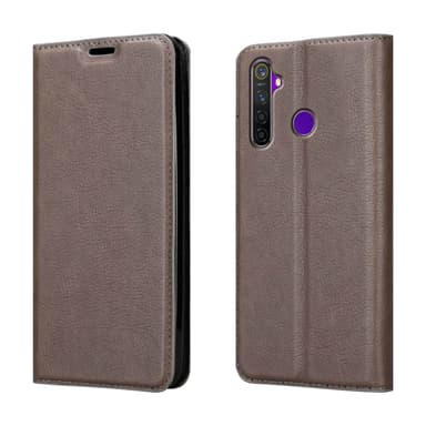 Realme 5 / 5i / 6i / C3 Skal Fodral Case (Brun)