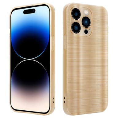 iPhone 14 PRO Skal Fodral Case (Guld)