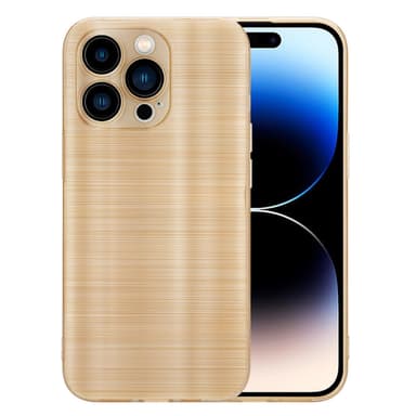 iPhone 14 PRO Skal Fodral Case (Guld)