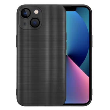 iPhone 14 Skal Fodral Case (Svwart)
