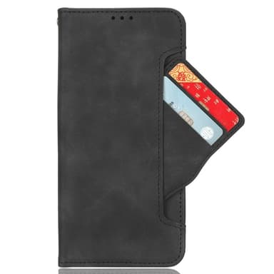 SKALO Xiaomi 14 Ultra 5G 6-FACK Plånboksfodral - Svart