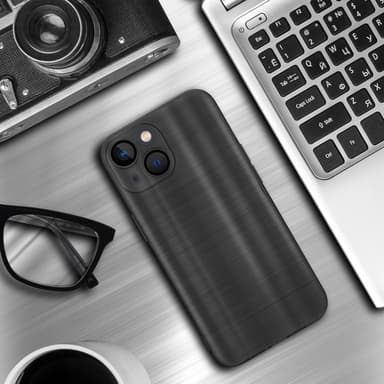 iPhone 14 Skal Fodral Case (Svwart)