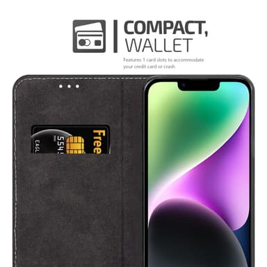 iPhone 14 Skal Fodral Case (Blå)