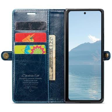 CaseMe Samsung Z Fold6 Plånboksfodral - Blå