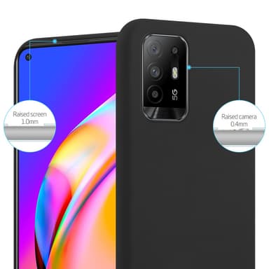 Skal Oppo A94 5G Fodral Case (Svart)