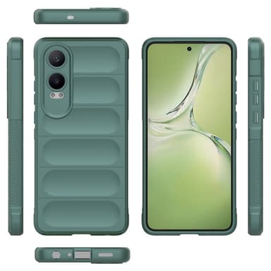 SKALO OnePlus Nord CE4 Lite 5G Rugged Bumpers TPU-Skal - Grön
