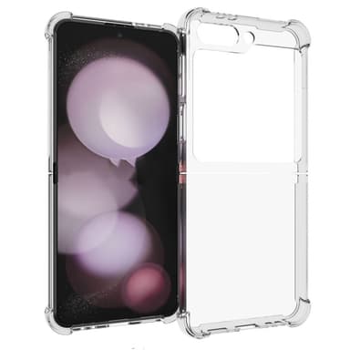 SKALO Samsung Z Flip6 TPU Clear Hybrid Skal - Transparent