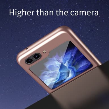 SKALO Samsung Z Flip6 Ultratunn Skin-touch Fold Skal - Roséguld